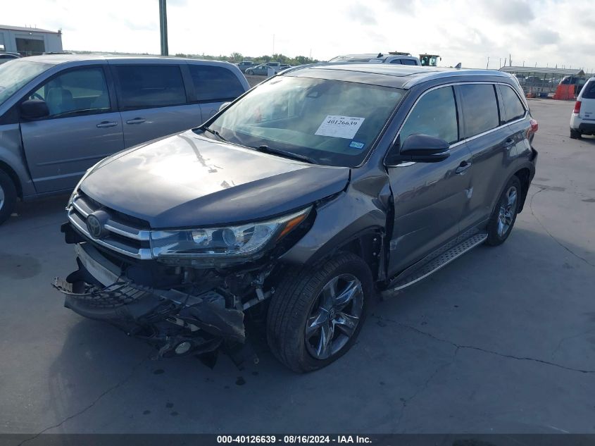 5TDYZRFH9JS265394 2018 TOYOTA HIGHLANDER - Image 2