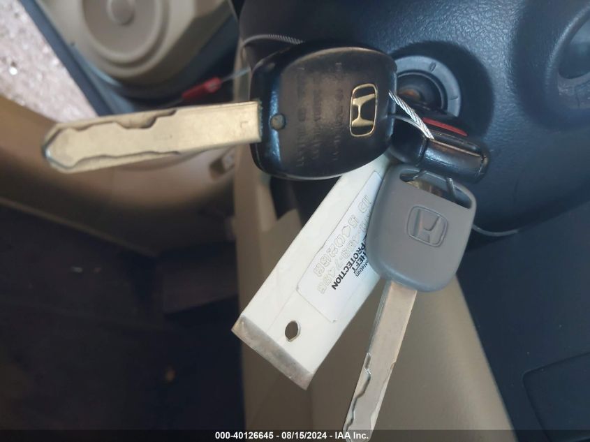 2011 Honda Cr-V Ex VIN: JHLRE3H54BC012084 Lot: 40126645