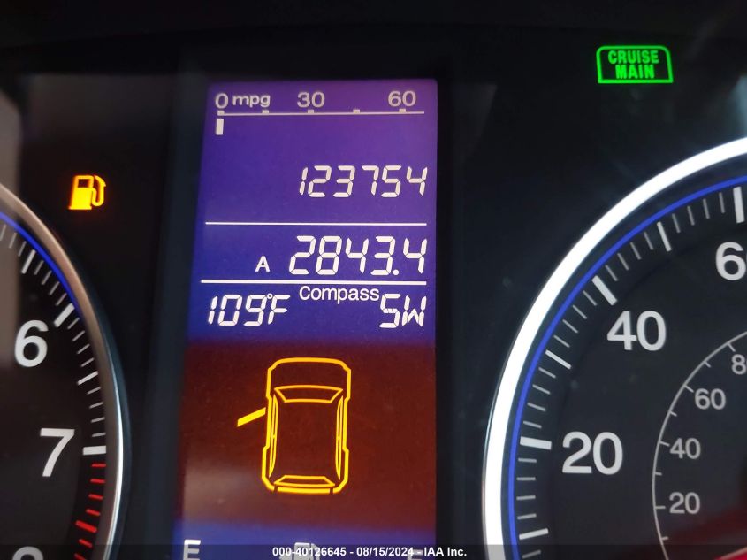 2011 Honda Cr-V Ex VIN: JHLRE3H54BC012084 Lot: 40126645