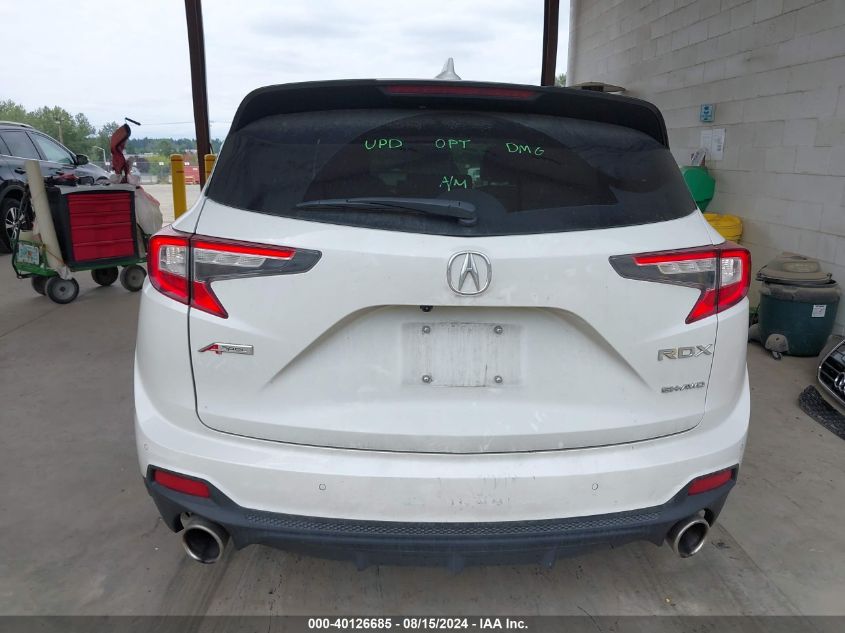 2021 Acura Rdx A-Spec Package VIN: 5J8TC2H68ML041538 Lot: 40126685