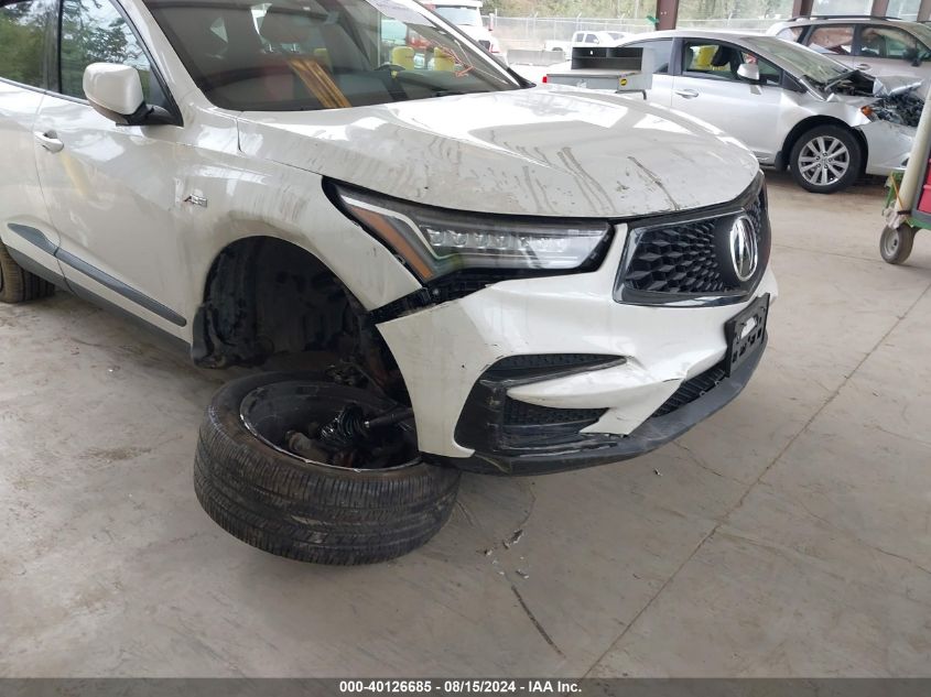 2021 Acura Rdx A-Spec Package VIN: 5J8TC2H68ML041538 Lot: 40126685