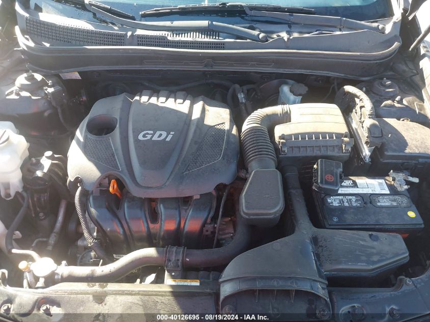 2013 Hyundai Sonata Gls VIN: 5NPEB4AC6DH532300 Lot: 40126695