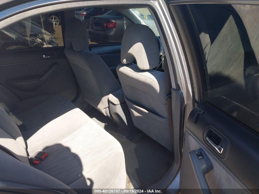 2004 Honda Civic Lx VIN: 2HGES16524H586776 Lot: 40126707