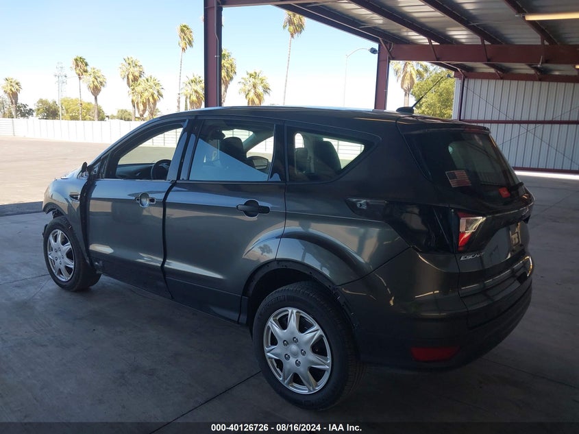 VIN 1FMCU0F74JUB28091 2018 FORD ESCAPE S