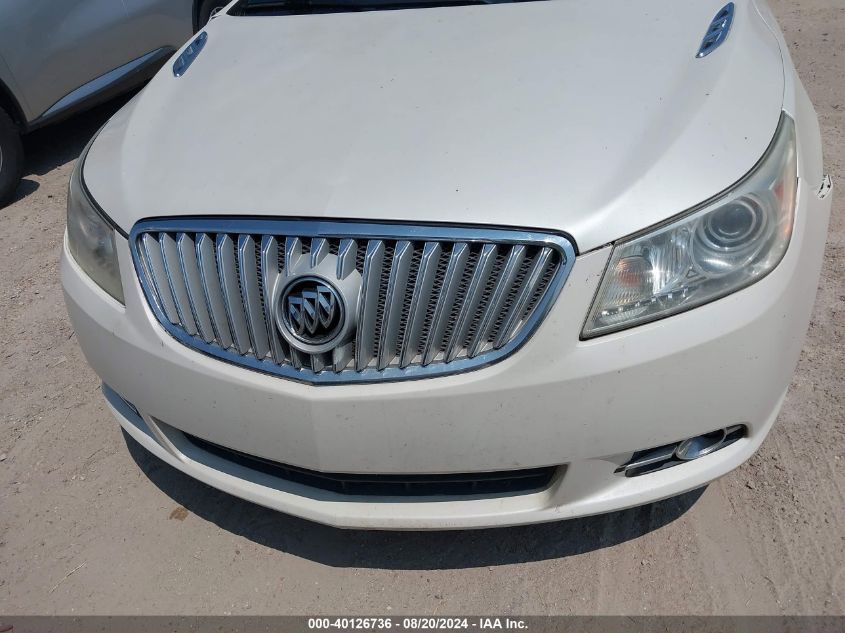 2011 Buick Lacrosse Cxs VIN: 1G4GE5GD7BF346936 Lot: 40126736