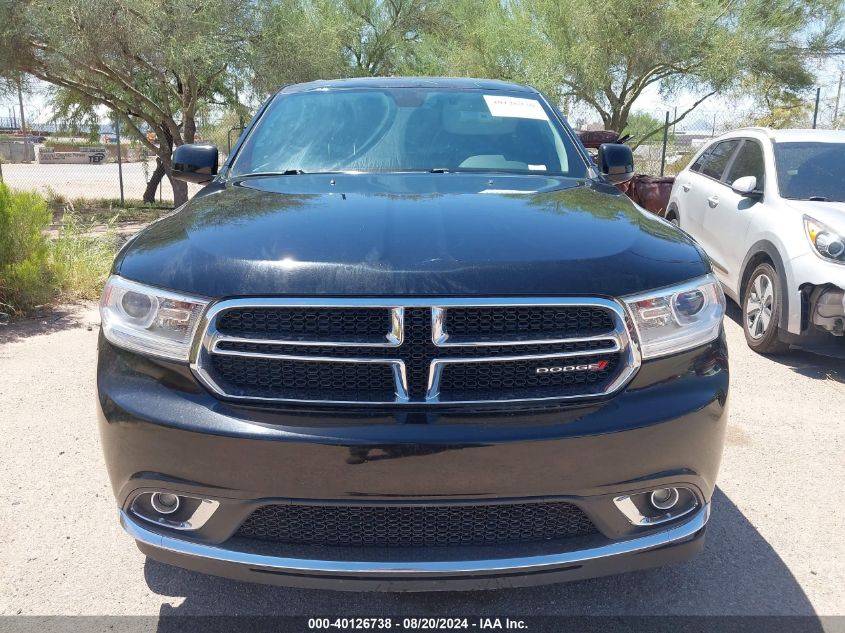 2019 Dodge Durango Sxt VIN: 1C4RDJAG7KC605888 Lot: 40126738