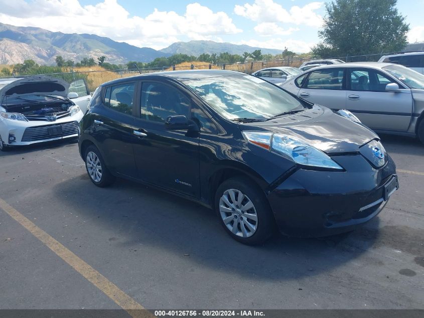 VIN 1N4AZ0CP8DC400126 2013 Nissan Leaf, S no.1