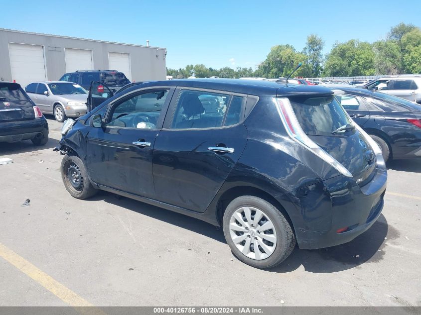 VIN 1N4AZ0CP8DC400126 2013 Nissan Leaf, S no.3