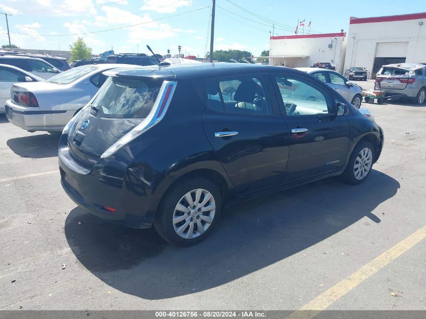 VIN 1N4AZ0CP8DC400126 2013 Nissan Leaf, S no.4