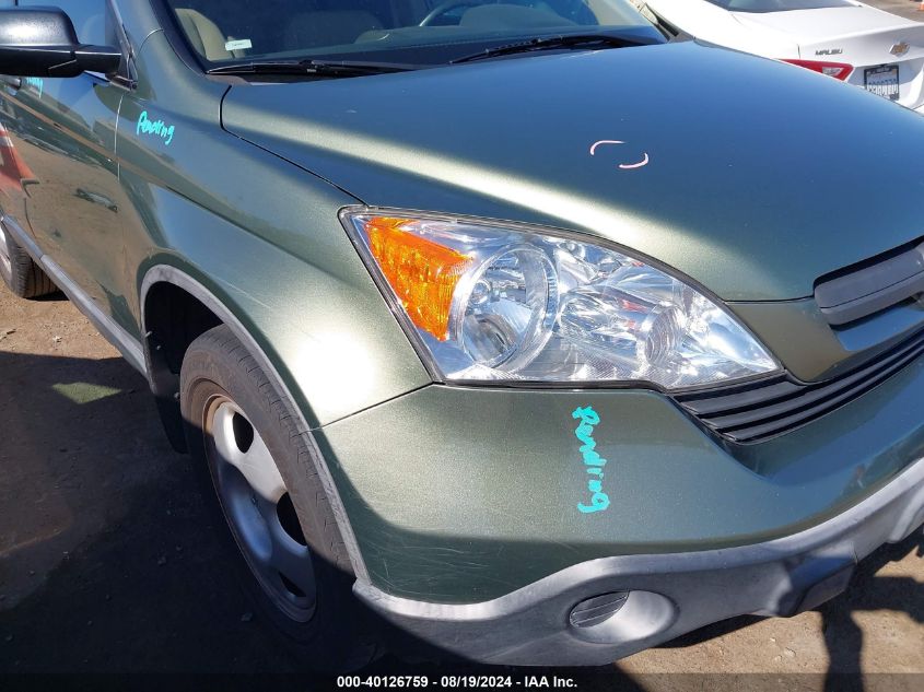 2007 Honda Cr-V Lx VIN: JHLRE38347C068080 Lot: 40126759