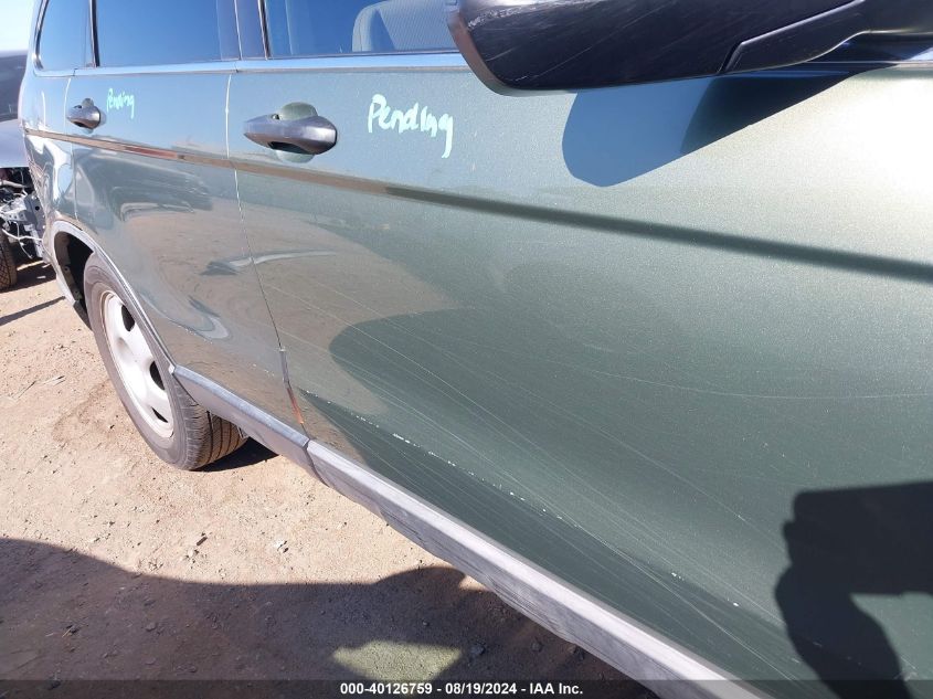 2007 Honda Cr-V Lx VIN: JHLRE38347C068080 Lot: 40126759