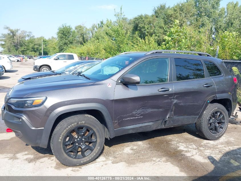 2020 Jeep Cherokee Trailhawk VIN: 1C4PJMBX3LD514287 Lot: 40126775