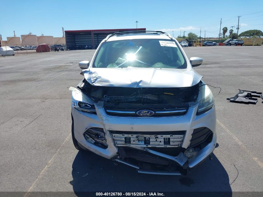 2013 Ford Escape Titanium VIN: 1FMCU9J93DUA57600 Lot: 40126780