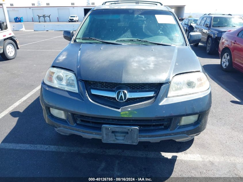 2006 Acura Mdx VIN: 2HNYD18296H501132 Lot: 40126785