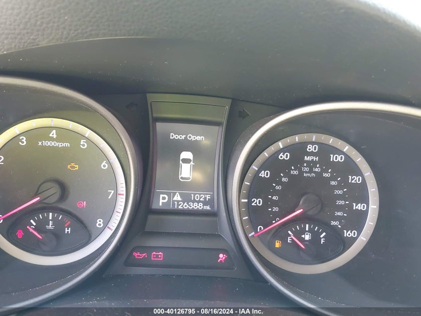 2016 Hyundai Santa Fe Sport VIN: 5XYZU3LB4GG333753 Lot: 40126795