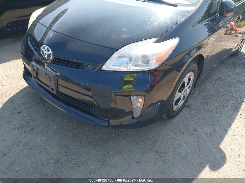 JTDKN3DU6D5639520 2013 Toyota Prius Two