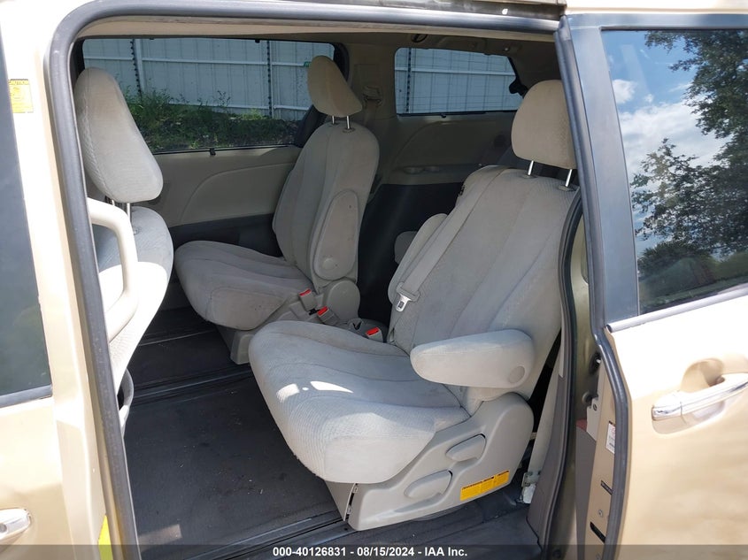 2011 Toyota Sienna Xle/Limited VIN: 5TDYK3DC6BS054342 Lot: 40126831