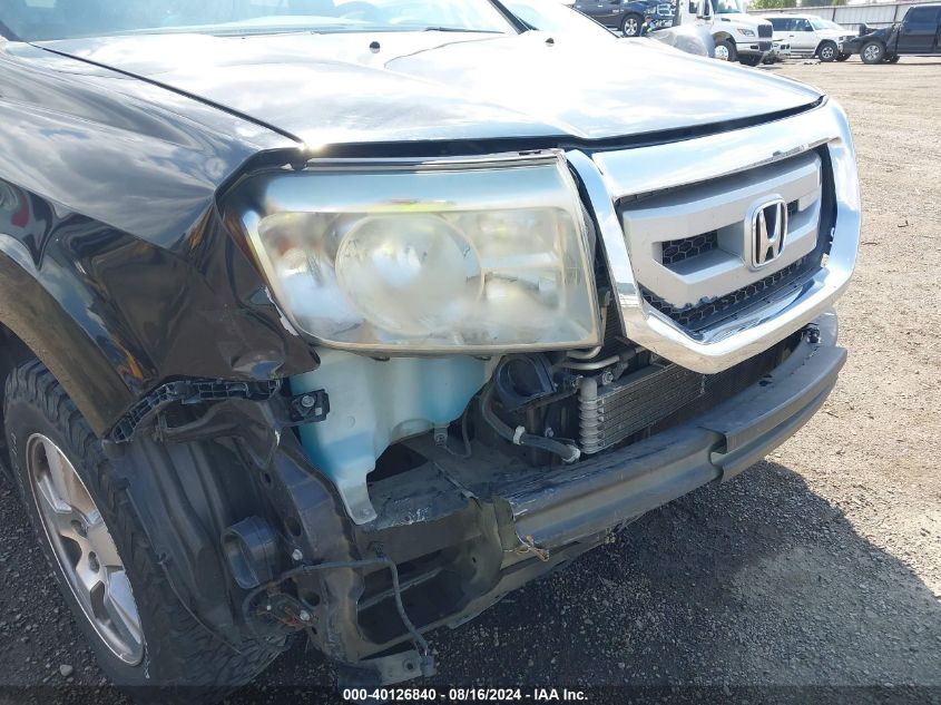 2011 Honda Pilot Ex-L VIN: 5FNYF4H51BB025017 Lot: 40126840