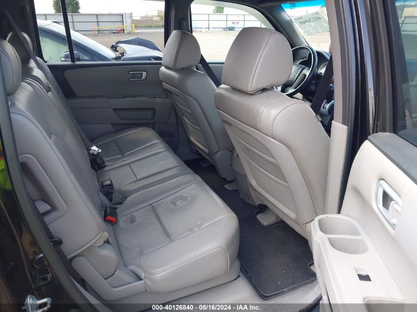 2011 Honda Pilot Ex-L VIN: 5FNYF4H51BB025017 Lot: 40126840