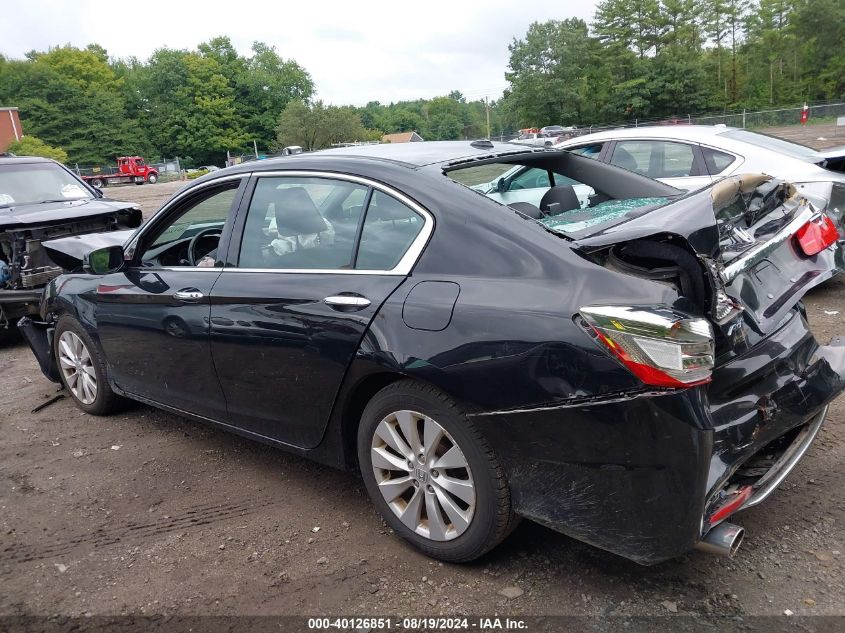 2015 Honda Accord Ex-L V-6 VIN: 1HGCR3F88FA037688 Lot: 40126851