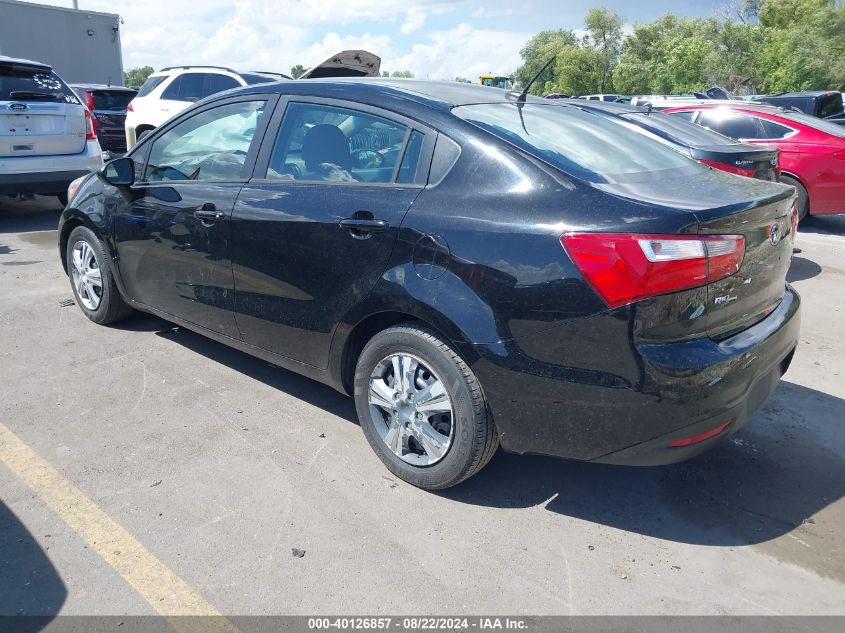 VIN KNADM4A38F6485058 2015 KIA Rio, LX no.3