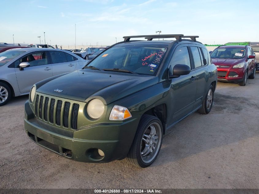 2009 Jeep Compass Sport VIN: 1J4FT47A29D102729 Lot: 40126880