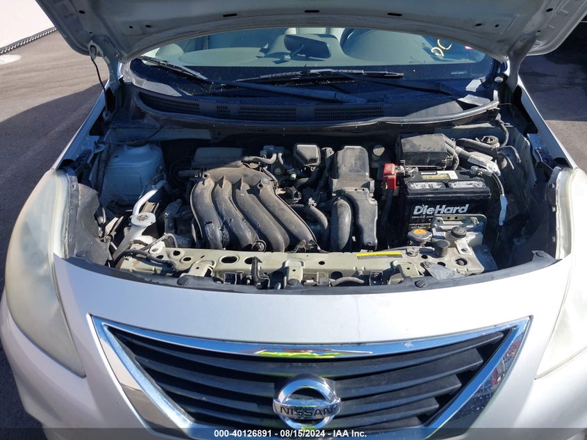 2012 Nissan Versa 1.6 Sv VIN: 3N1CN7AP4CL864580 Lot: 40126891