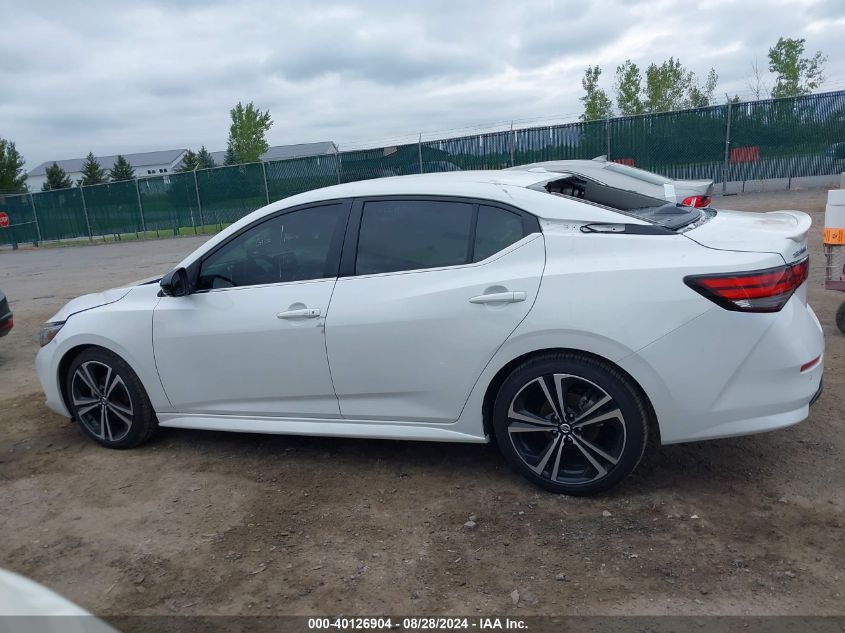 2020 Nissan Sentra Sr Xtronic Cvt VIN: 3N1AB8DV3LY298558 Lot: 40126904