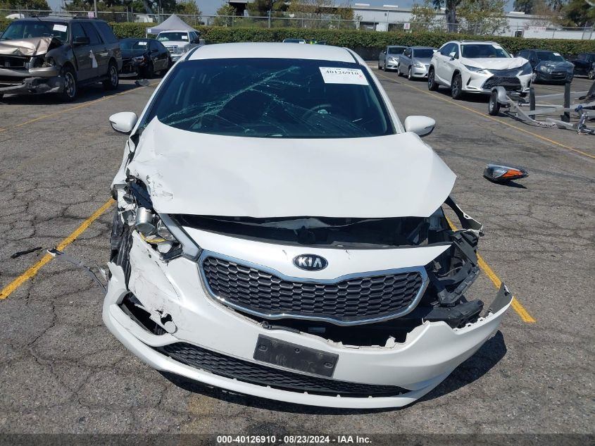 2016 Kia Forte Lx VIN: KNAFX4A66G5446504 Lot: 40126910