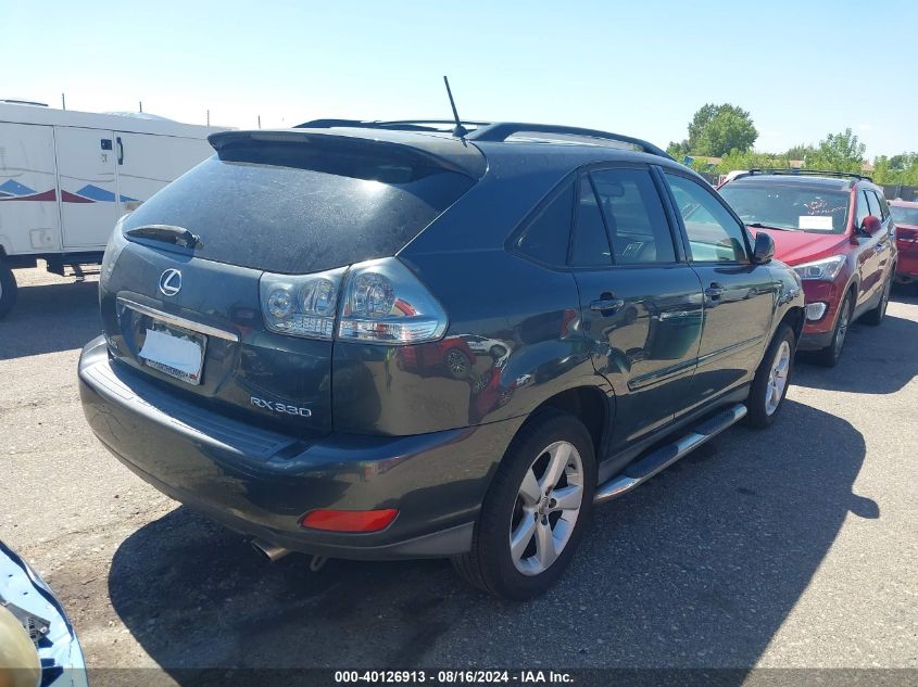 2004 Lexus Rx 330 330 VIN: JTJHA31U340049697 Lot: 40126913