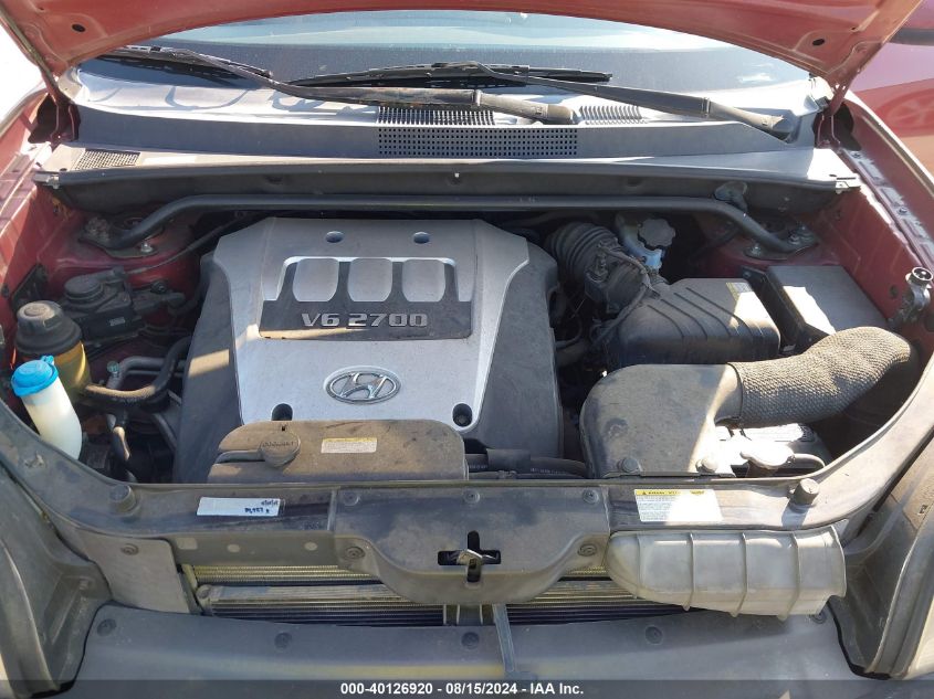 2005 Hyundai Tucson Gls/Lx VIN: KM8JN12D55U086185 Lot: 40126920