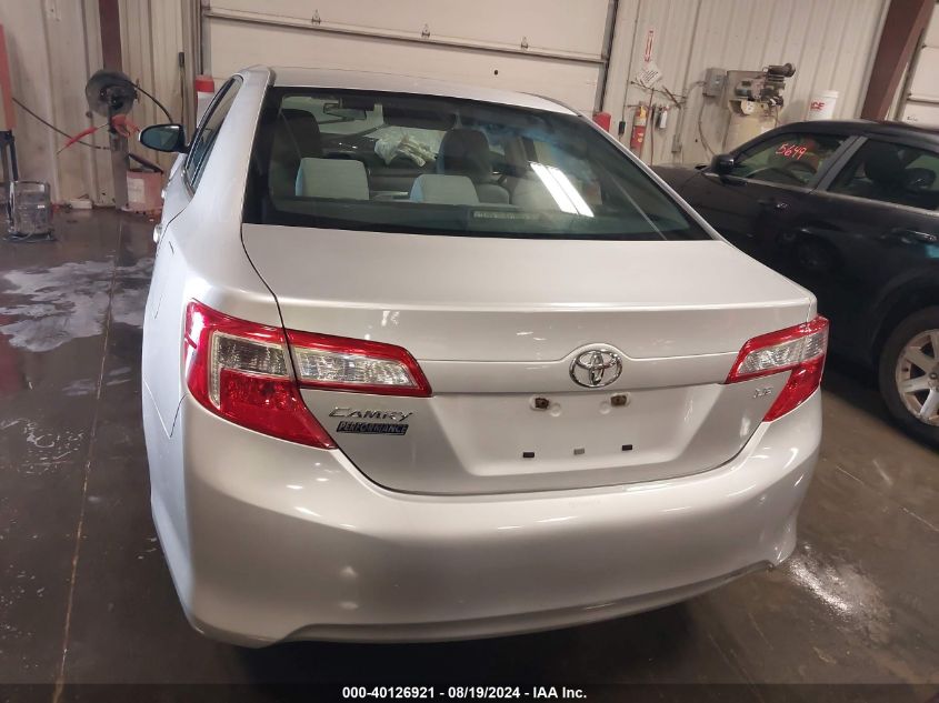 2012 Toyota Camry Le VIN: 4T1BF1FKXCU057613 Lot: 40126921