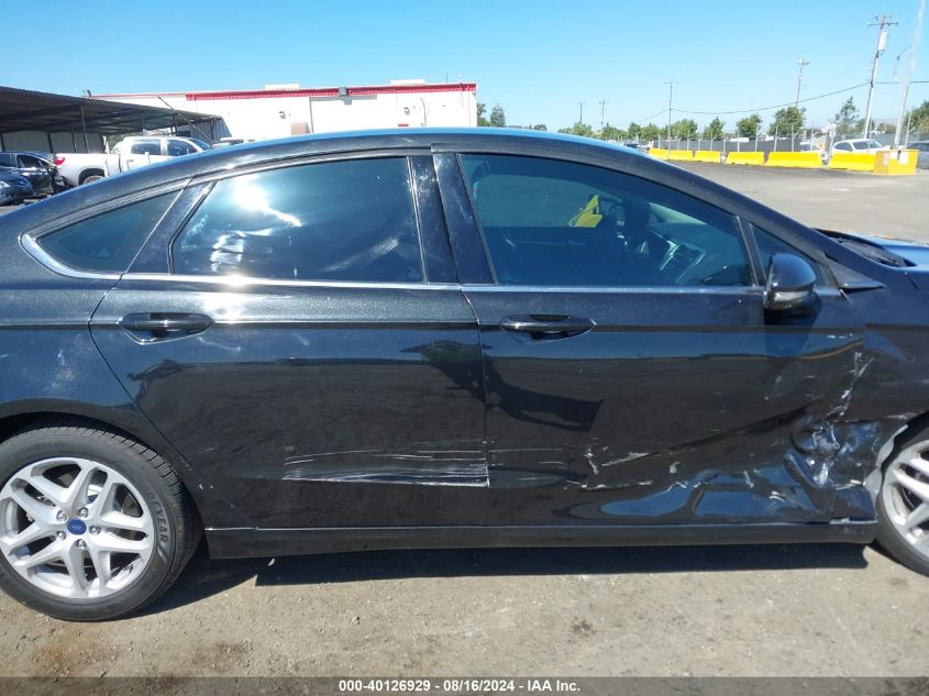 2014 Ford Fusion Se VIN: 3FA6P0HD8ER366928 Lot: 40126929