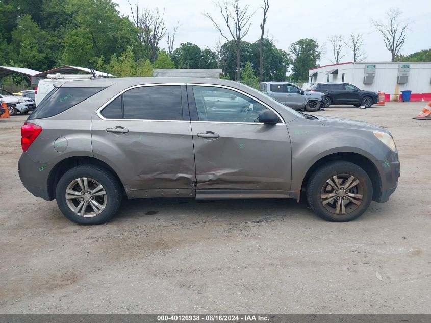 2010 Chevrolet Equinox Ls VIN: 2CNALBEW8A6370539 Lot: 40126938