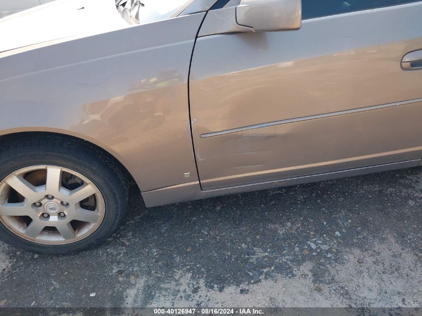 2006 Cadillac Cts Standard VIN: 1G6DM57T560154847 Lot: 40126947