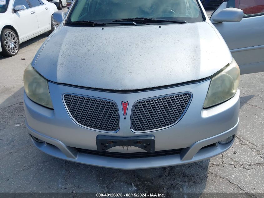 2005 Pontiac Vibe VIN: 5Y2SL63875Z431300 Lot: 40126975