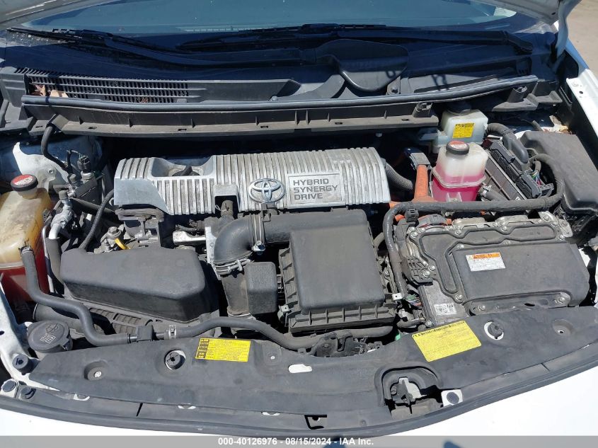 2015 Toyota Prius Three VIN: JTDKN3DU8F0459312 Lot: 40126976