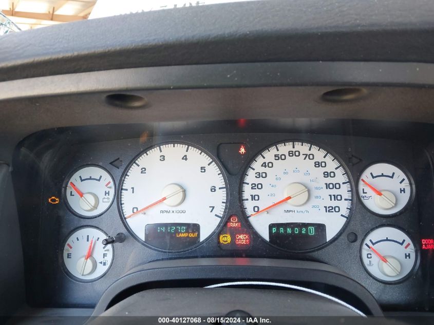 2003 Dodge Ram 1500 Slt/Laramie/St VIN: 1D7HA18Z83S179170 Lot: 40127068