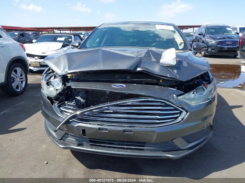 2017 Ford Fusion Se VIN: 3FA6P0HDXHR123805 Lot: 40127073