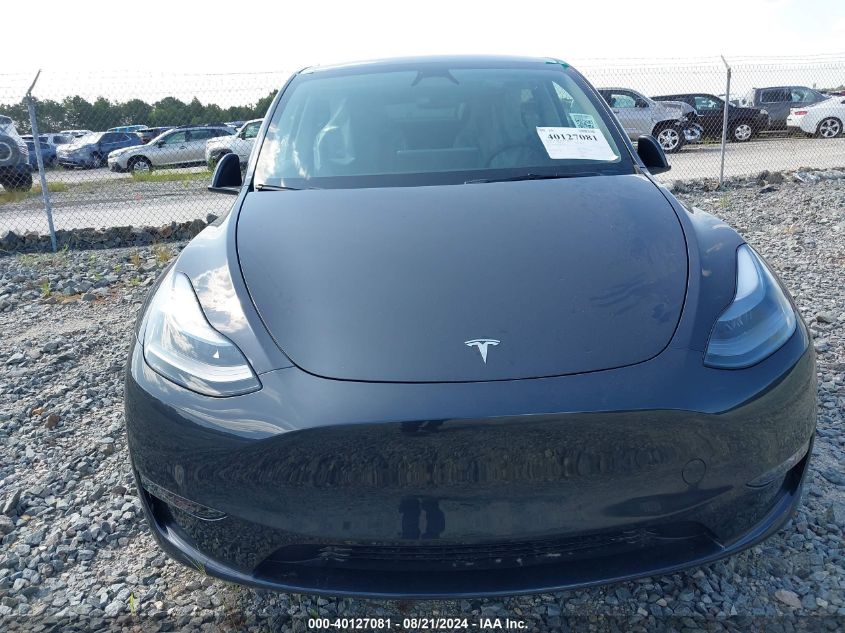 2024 Tesla Model Y Long Range Dual Motor All-Wheel Drive VIN: 7SAYGAEE7RF155624 Lot: 40127081