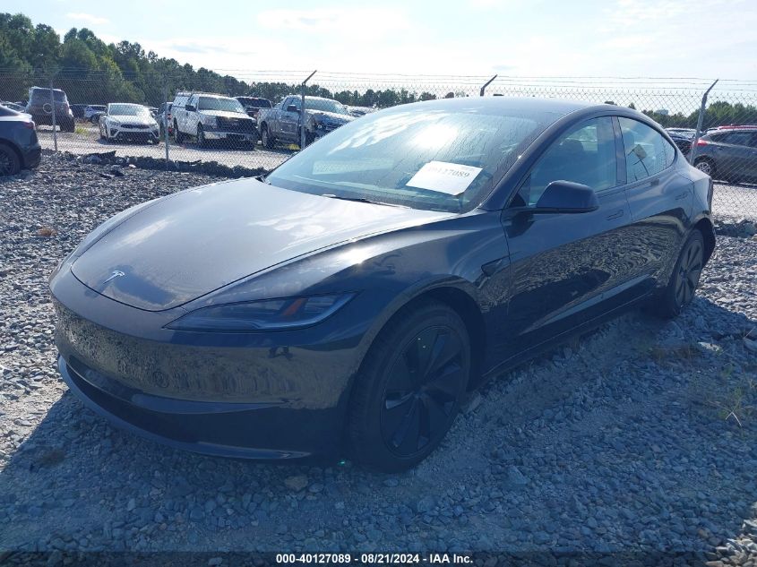 5YJ3E1EB9RF800826 2024 TESLA MODEL 3 - Image 2