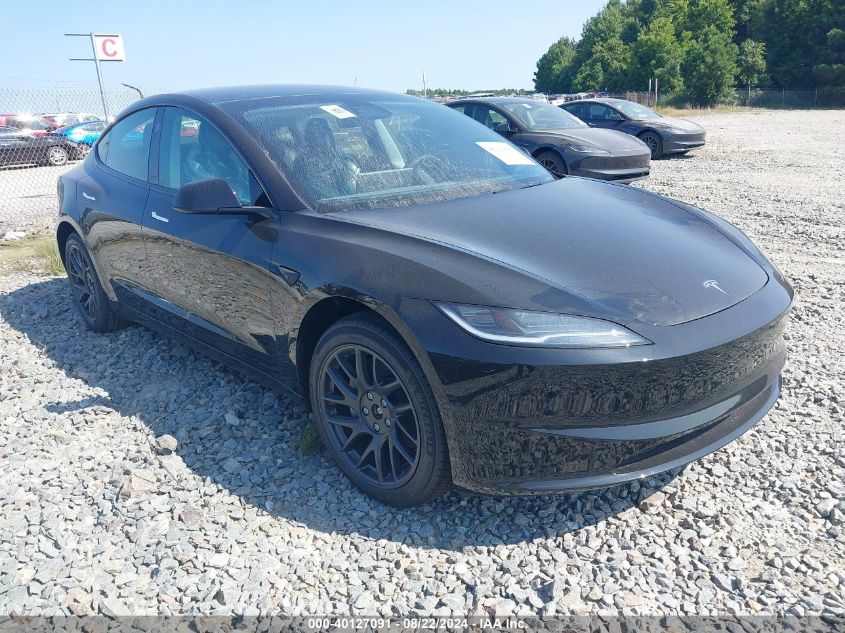 5YJ3E1EB6RF806602 2024 TESLA MODEL 3 - Image 1