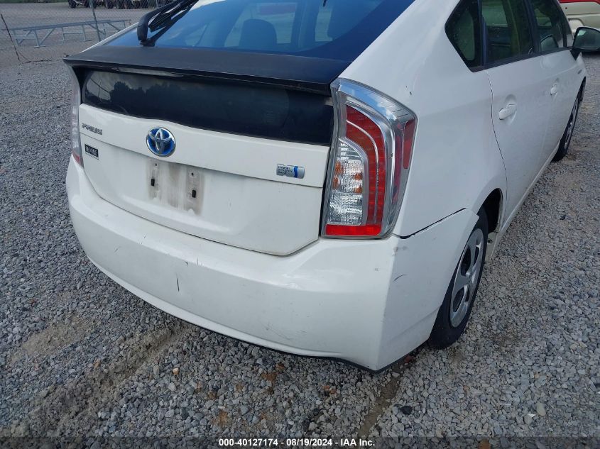 2014 Toyota Prius Two VIN: JTDKN3DU0E1764201 Lot: 40127174