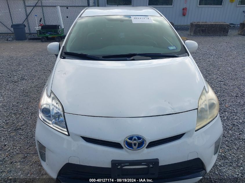 2014 Toyota Prius Two VIN: JTDKN3DU0E1764201 Lot: 40127174