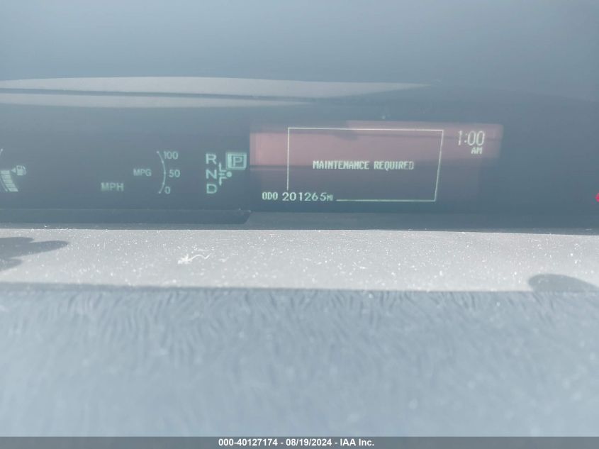 2014 Toyota Prius Two VIN: JTDKN3DU0E1764201 Lot: 40127174