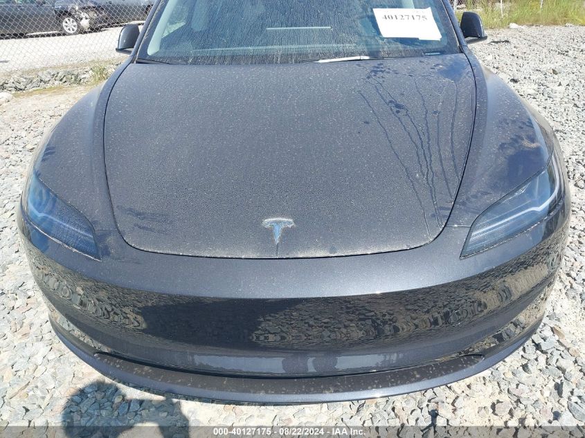 2024 TESLA MODEL 3 REAR-WHEEL DRIVE - 5YJ3E1EA9RF821229