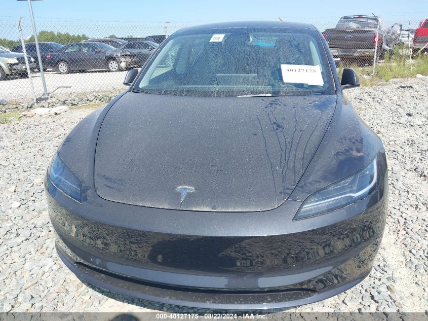 2024 Tesla Model 3 Rear-Wheel Drive VIN: 5YJ3E1EA9RF821229 Lot: 40127175