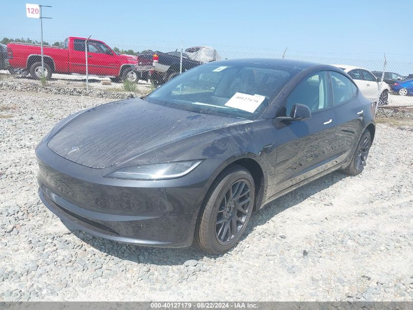 5YJ3E1EB1RF821198 2024 TESLA MODEL 3 - Image 2