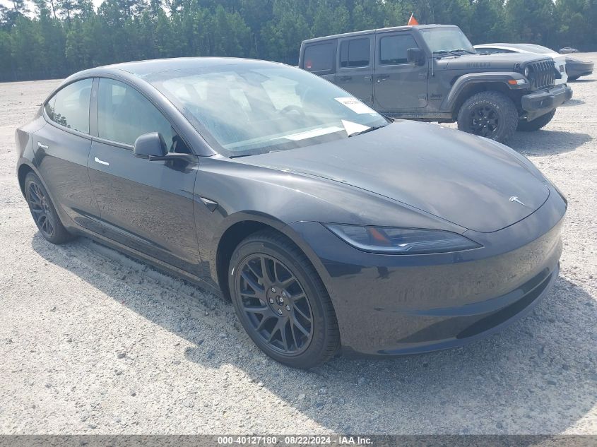 5YJ3E1EB8RF795683 2024 TESLA MODEL 3 - Image 1