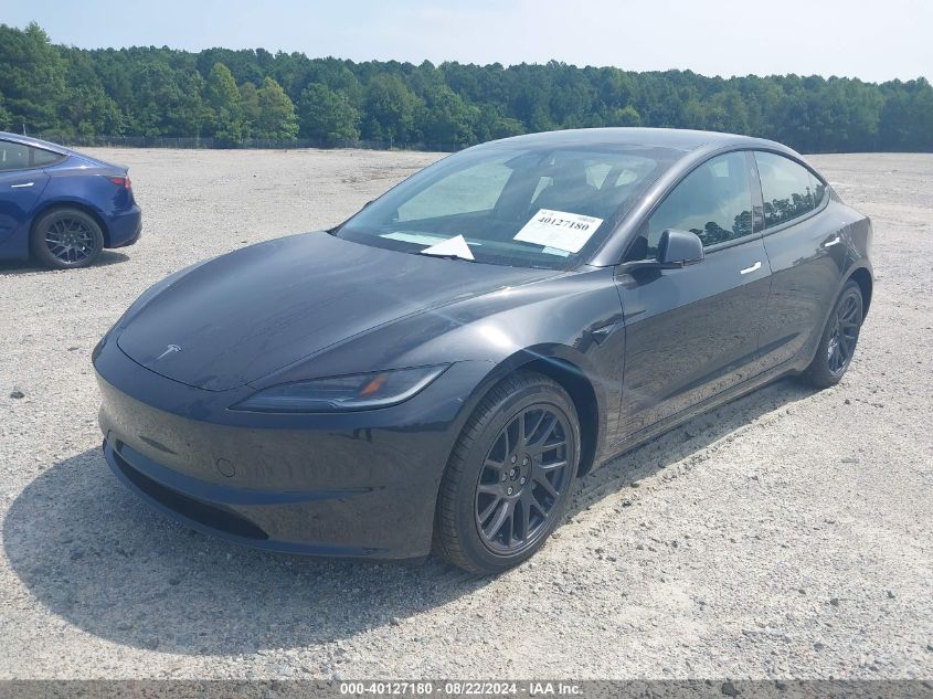 5YJ3E1EB8RF795683 2024 TESLA MODEL 3 - Image 2